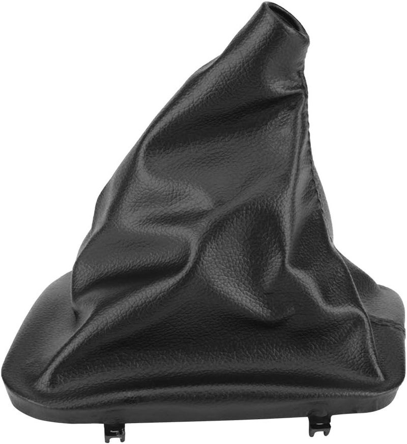 woobles Shift Knob Cover, Leather Manual Shift Knob Dust Gaiter Boot Cover for E30 E34 E36 E46 Z3 Artificial Leather black - Image 3
