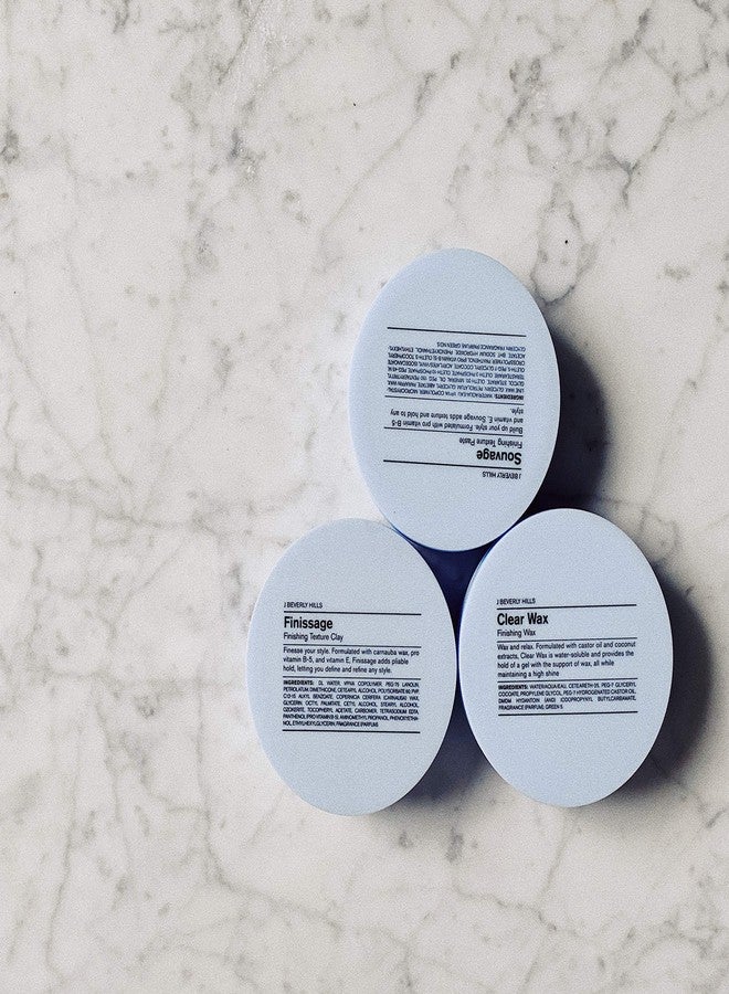 J Beverly Hills Blue Finissage Finishing Texture Cream with Vitamin E for Hair Shine, 2.5 Oz - Image 4