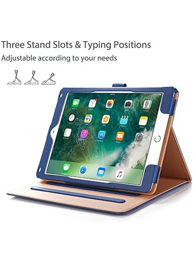 Procases Ipad 9.7 Case (Old Model) 2018 Ipad 6Th Generation 2017 Ipad 5Th Generation Case Stand Folio Cover Case For Ipad 9.7 Inch Also Fit Ipad Air 2 Ipad Air Navy - Image 3