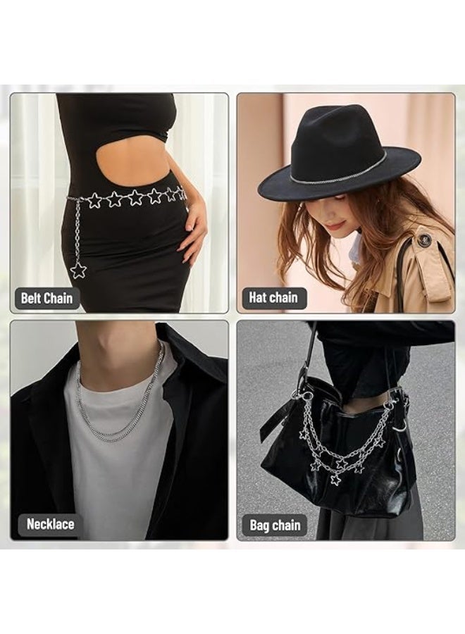 Ucanbe Vintage Y2K Multi-Layer Metal Waist Chain | Punk Hip-Hip Trouser Chain Unisex Accessory - Image 3