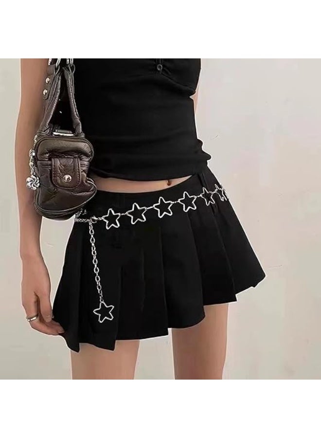 Ucanbe Vintage Y2K Multi-Layer Metal Waist Chain | Punk Hip-Hip Trouser Chain Unisex Accessory - Image 2