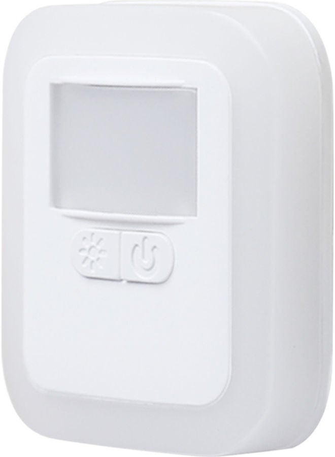 نيبمينينت مصباح جداري ليلي GD-8602 بإضاءة LED مزود بجهاز استشعار للحركة موصل بقابس أبيض  - Image 1