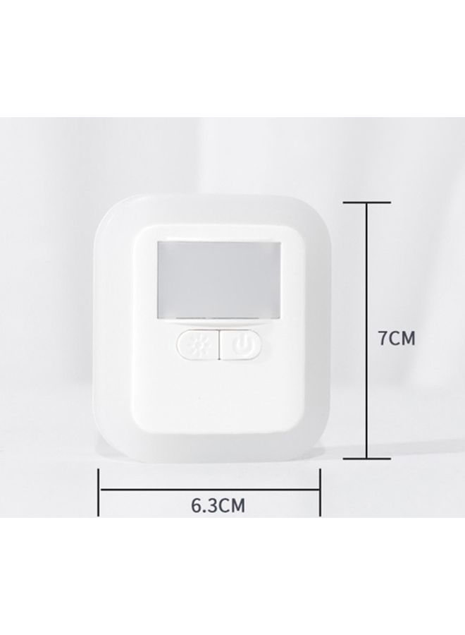 نيبمينينت مصباح جداري ليلي GD-8602 بإضاءة LED مزود بجهاز استشعار للحركة موصل بقابس أبيض  - Image 5