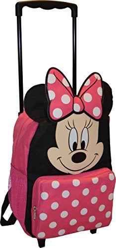 Minnie حقيبة مدرسة TEMSON للطلاب - حقيبة ظهر للأطفال، حقيبة مدرسية خفيفة الوزن للأولاد والبنات والأطفال (يونيكورن - بنفسجي) (TMS-5744) - Image 1