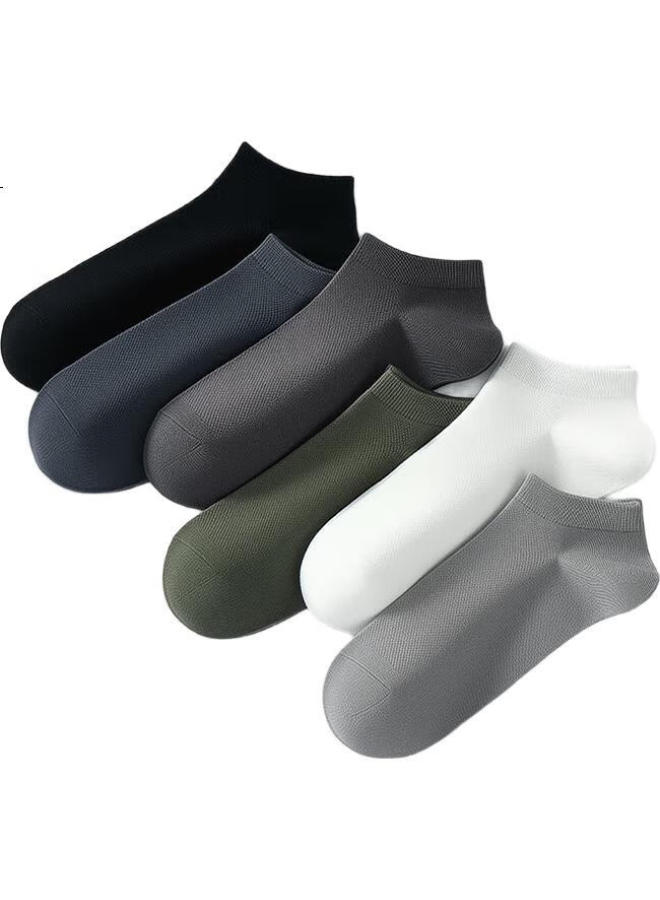THREEGUN Sanqiang [Jian Series] Men'S Socks, Summer Anti-Odor, Pure Cotton, Antibacterial, Small Ear Short Socks, Sports Socks - Image 3