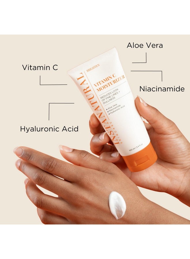 Instanatural Vitamin C Cleanser And Moisturizer Kit Brightens Reduces The Look Of Fine Lines And Uneven Texture With Aloe Vera And Botanical Extracts - Image 3