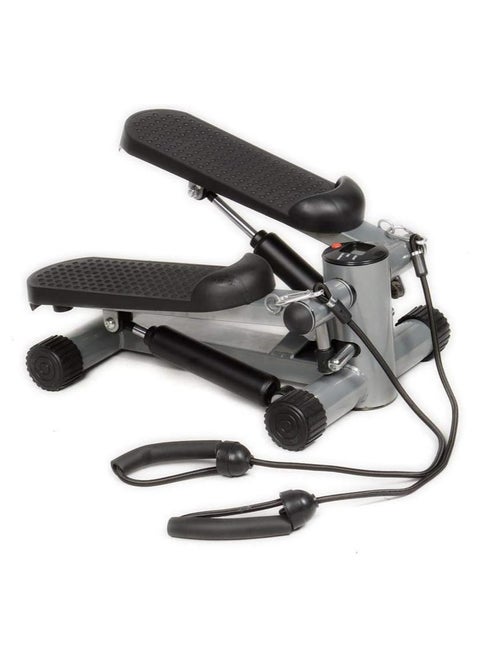 Mini Fitness Twist Stepper Electronic Display Home Exercise Equipment with Resistance Bands