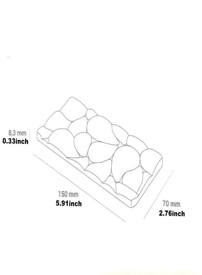 Goldbaking Polycarbonate Large Drop Chocolate Bar Mold Hard Plastic Candy Protein Chocolate Energy Bar Mould - Image 3