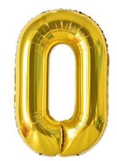 INSX INSX 40 Inch Number Balloon Glittering Golden Color Grand Size for Special Occasions and Birthday Wedding Anniversary Decoration Reusable  - Image 4