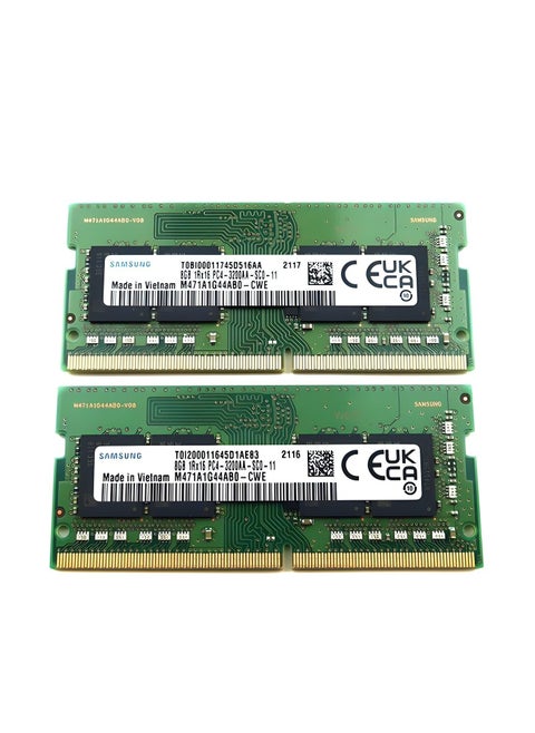Samsung Memory Kit 8GB DDR4 RAM - M471A1K43EB1-CWE - Green for Computer and Laptop