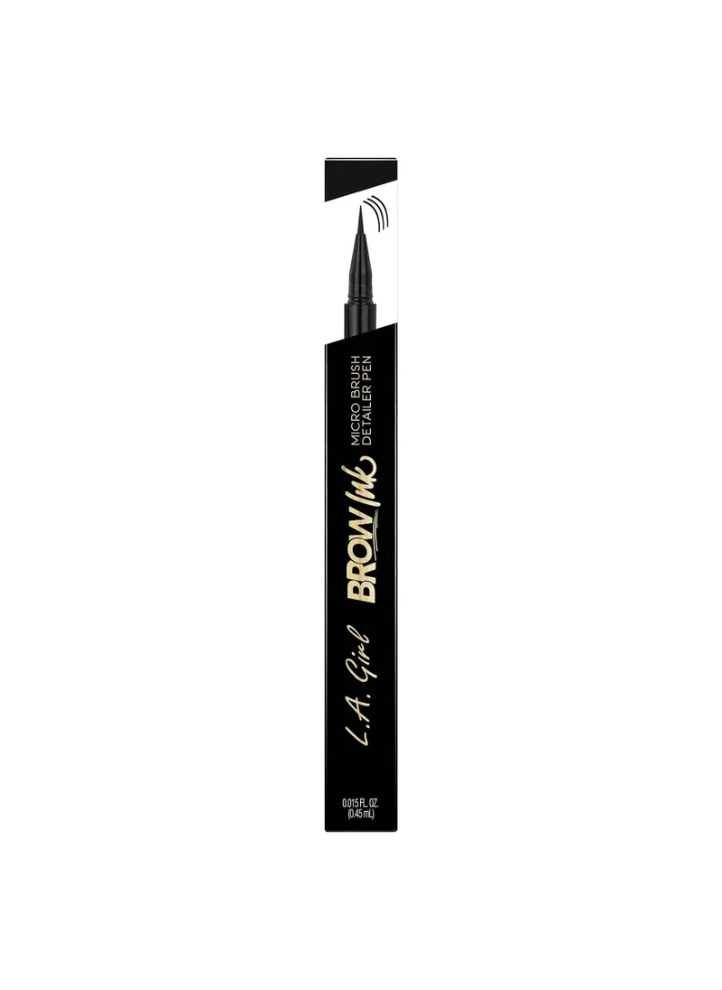 لا جيرل Brow Ink Pen - Soft Black