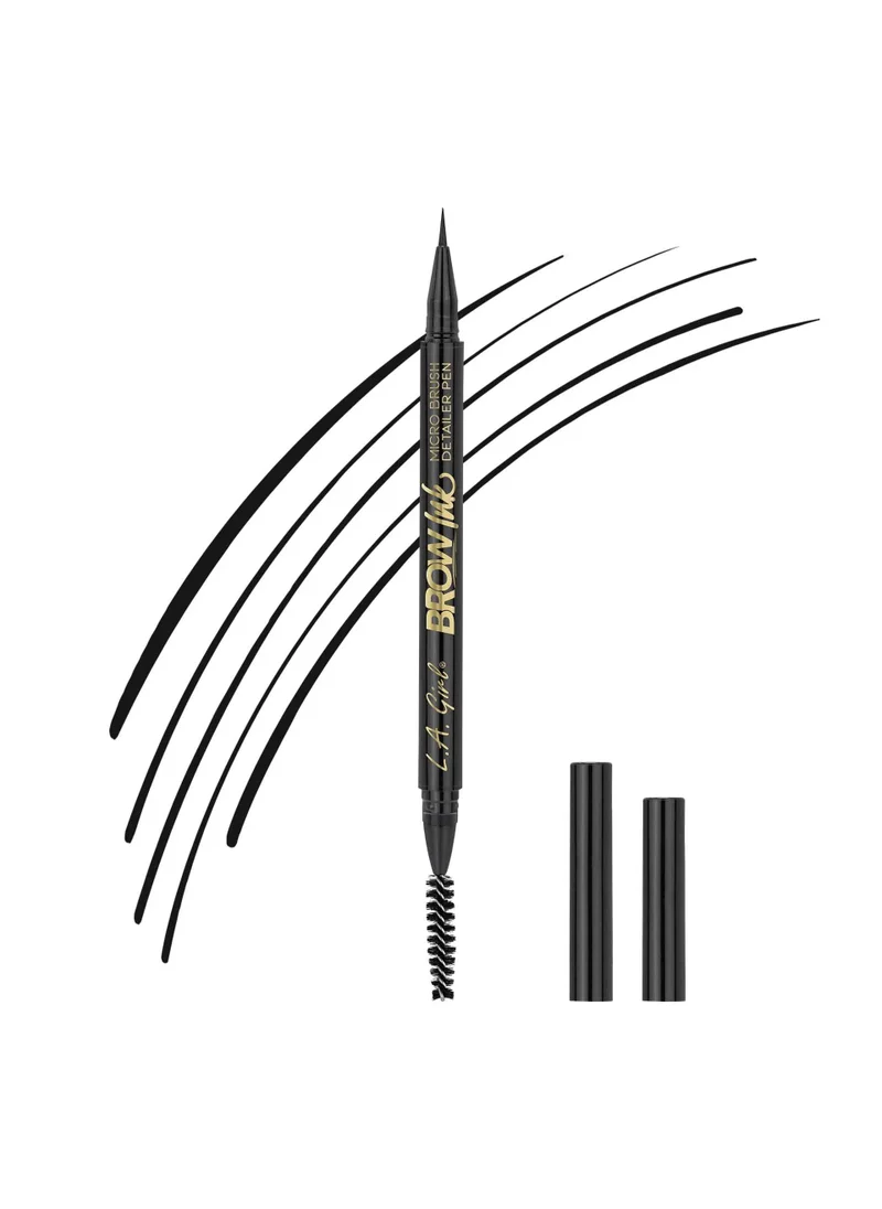 لا جيرل Brow Ink Pen - Soft Black