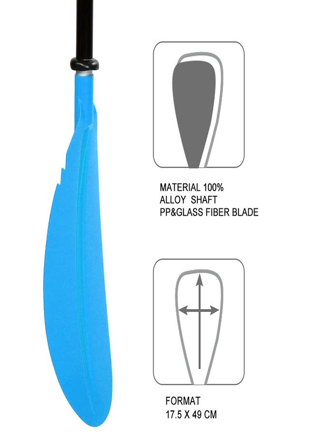 Karltion Kayak Paddle - Adjustable 2 Pieces Aluminum Alloy Shaft - Image 4