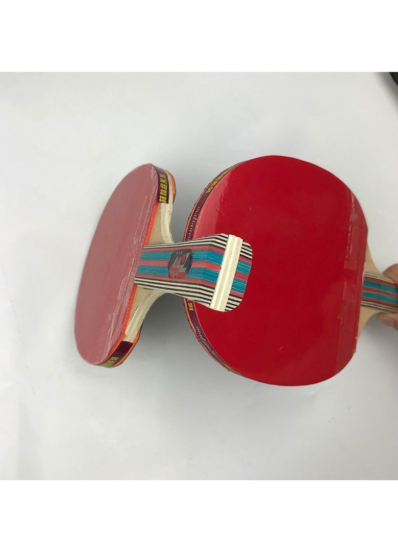 Nariele Beginner Table Tennis Racket Home Matching Children Student Finished Double Rack Set - Image 4