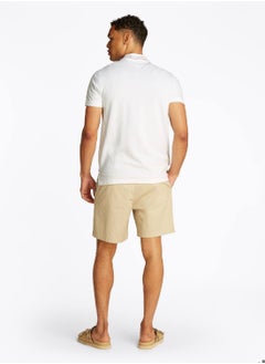 TOMMY HILFIGER Men's Regular Fit Tipped Collar Polo Shirt - Cotton, White  - Image 5