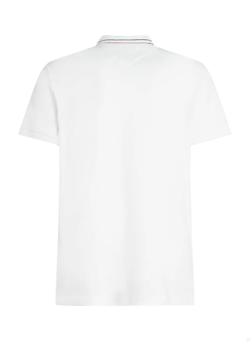 TOMMY HILFIGER Regular Fit Tipped Collar Polo Shirt