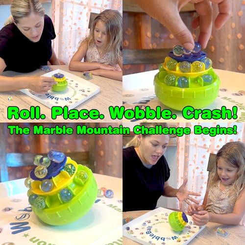 Funwares WobbleBall 3Tier Marble Balance Game 40 Marbles Included Skill Dexterity Games for Kids Adults Family Party Game for 14 Players Ages 6 - Image 5