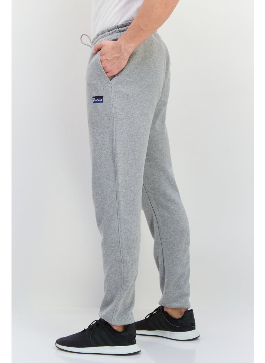 Penfield Men Regular Fit Brand Logo Jogger Pants, Grey  - Image 2