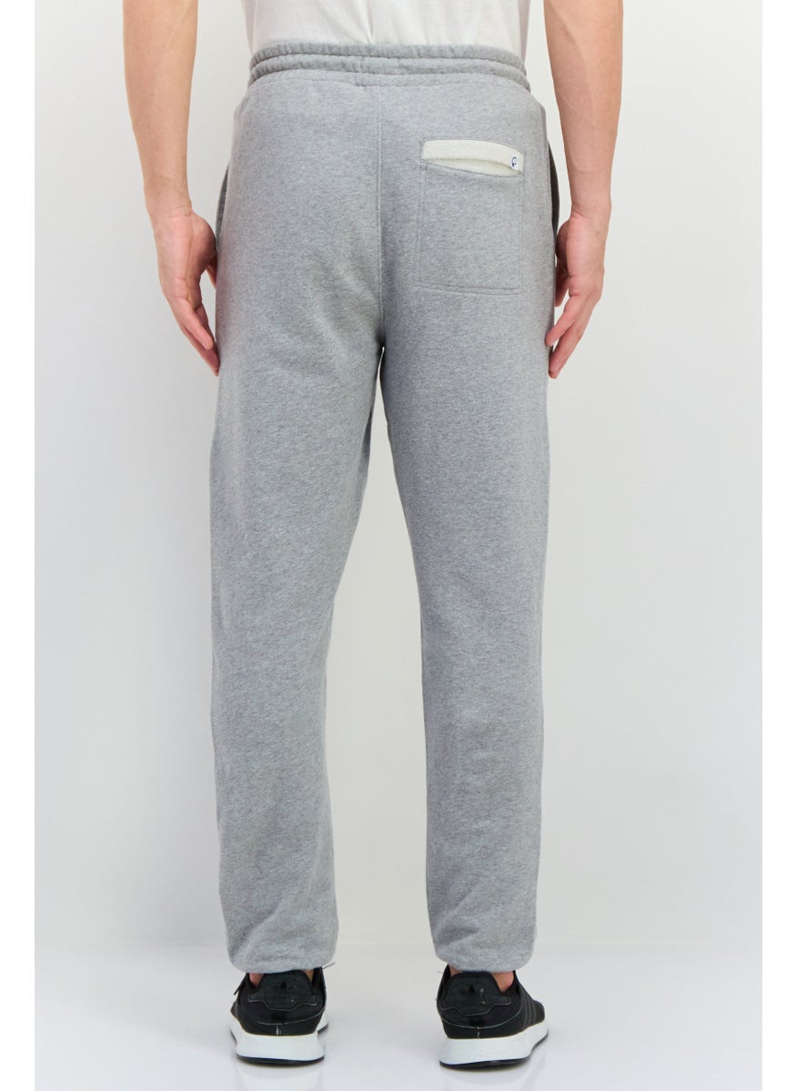 Penfield Men Regular Fit Brand Logo Jogger Pants, Grey  - Image 4