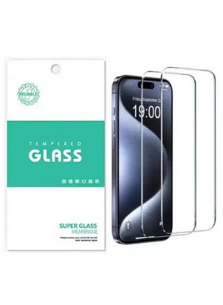 2 Pack for iPhone 16 Pro Screen Protector [Support Fingerprint Unlock], High definition transparent anti-scratch, no bubbles, easy to install - pzsku/ZB126424B791B63C088FBZ/45/_/1734953751/39a67fbe-5ba3-4816-b3b7-b81459732cd3