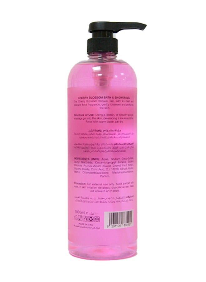 Pretty Be Bath & Shower Gel with Cherry Blossom Extracts 1000ml - Image 2