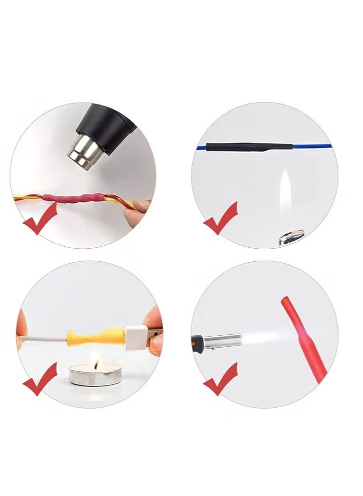 560pcs Heat Shrink Tubing Assortment Kit – 2:1 Ratio Polyolefin Insulation Wrap for Wires, Cables & Electronics - Image 3