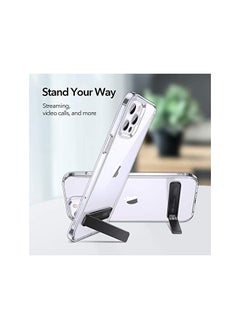 ESR Boost Phone Stand, Vertical and Horizontal Kickstand, Adjustable Holder Angle for iPhone 14/13/12 Series, Samsung Galaxy S22/S21 Series, Black  - Image 3