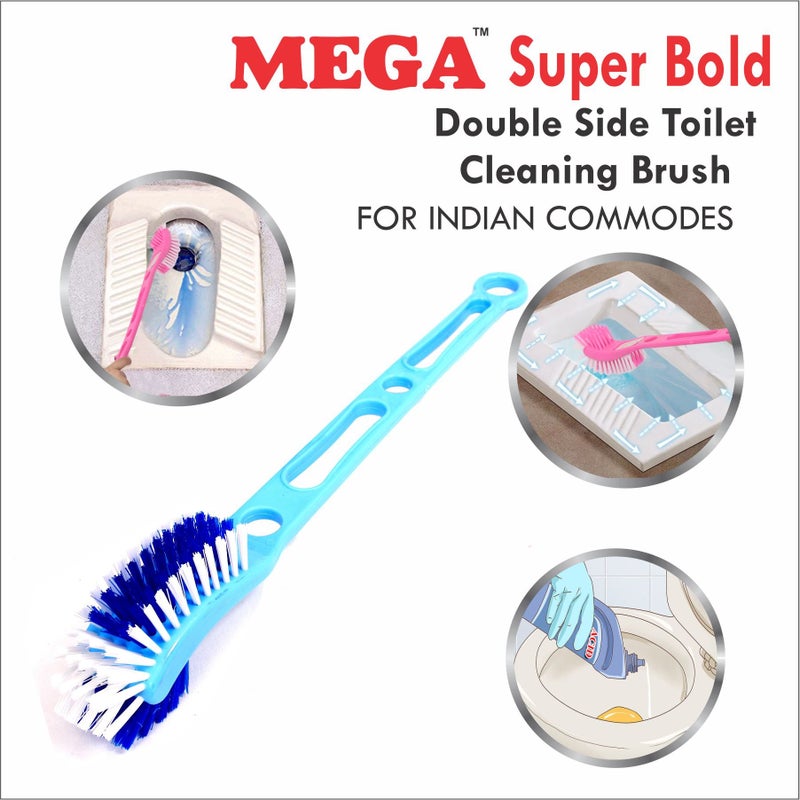 MEGA فرشاة تنظيف المرحاض مزدوجة الجانب سوبر ميغا بولد - Image 4