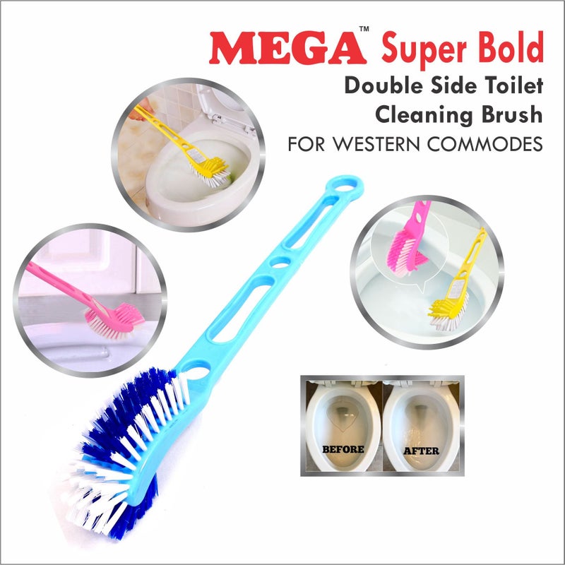 MEGA فرشاة تنظيف المرحاض مزدوجة الجانب سوبر ميغا بولد - Image 5