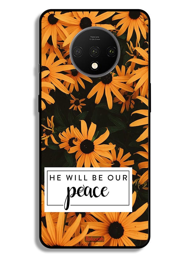 Tolwak OnePlus 7T Protective Case Cover He Will Be Our Peace - Image 2