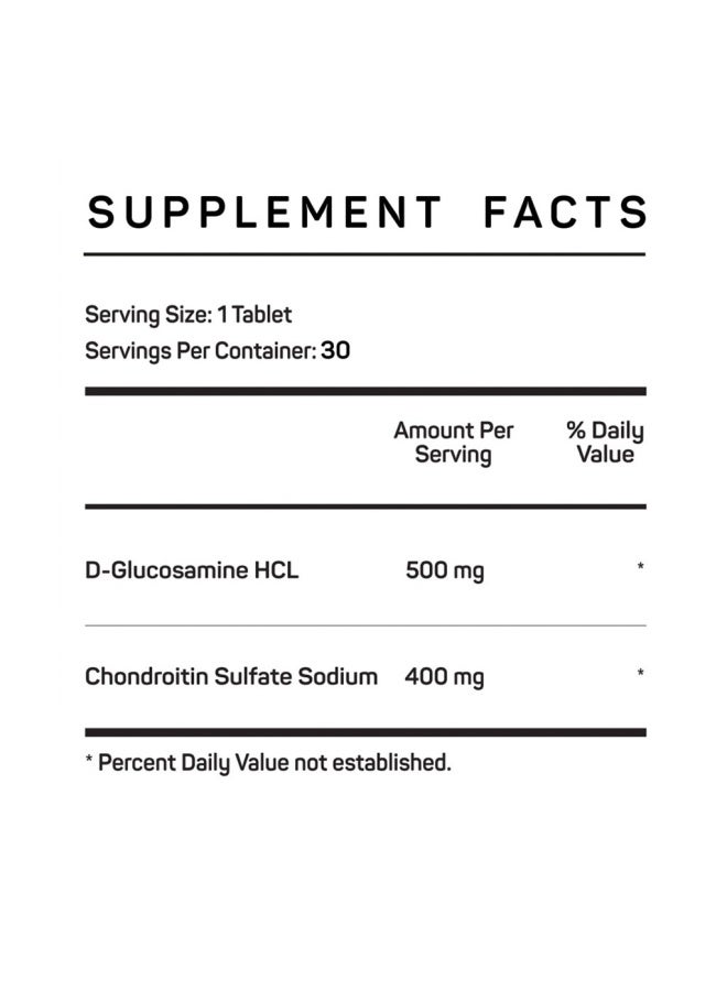 Vitamax أقراص الجلوكوزامين + الكوندرويتين لصحة المفاصل، عبوة من 30 قرص - Image 2
