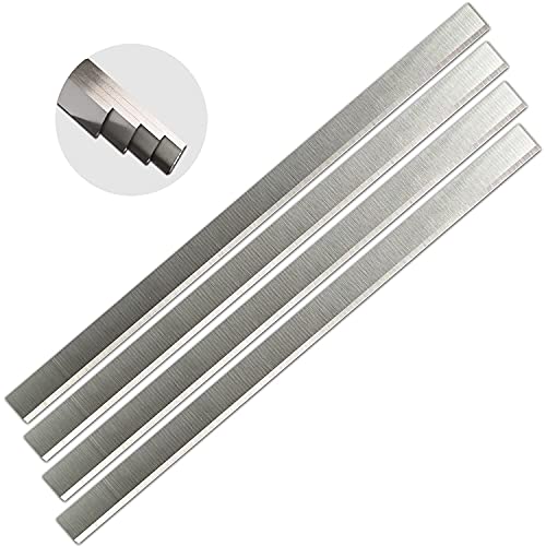 Asieg Tool HSS Planer Blades Knives 20 Inch Jointer Replacement for Grizzly G6702 G0454W Jet 208 Powermatic 209 Delta DJ-20 Dewalt Shop Fox W1754 Woodstock W163 W7147 20x 1x 1/8" 4pcs - Image 3