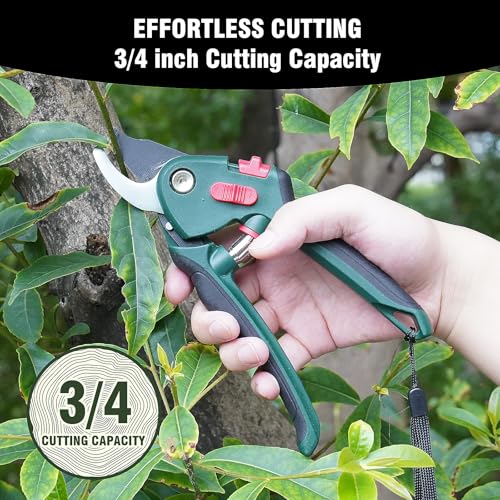 GARTOL 3-Piece Garden Tool Set - Bypass Lopper, Hedge Shears, Pruning Shears with Telescopic Aluminum Handles, Extendable Heavy-Duty Branch Cutters, Garden Clippers for Branches, Shrubs, and Hedges - Image 5