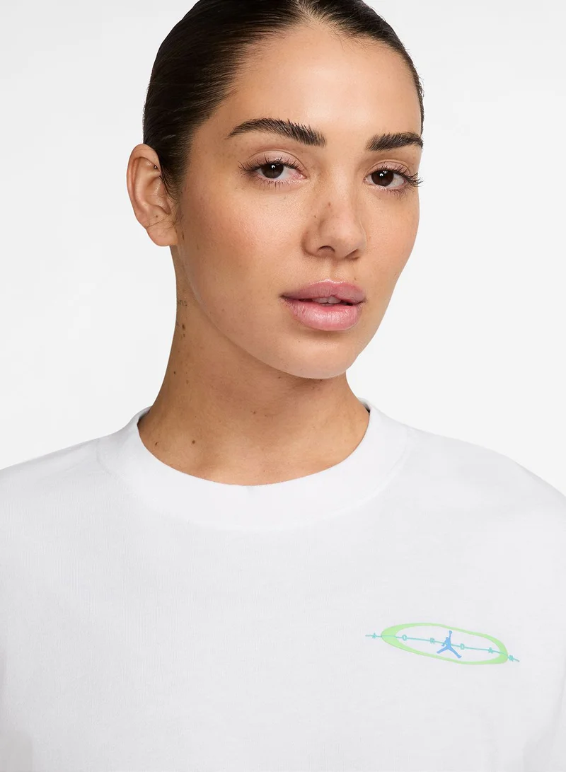 Jordan W J Brk Ss Gf Gfx Tee Dopa