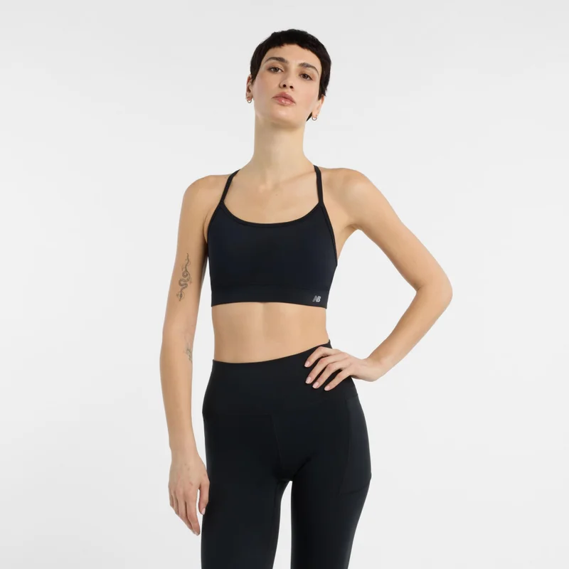 New Balance Black Women's NB Essential Yoga Bra for Women | Best Price UAE
