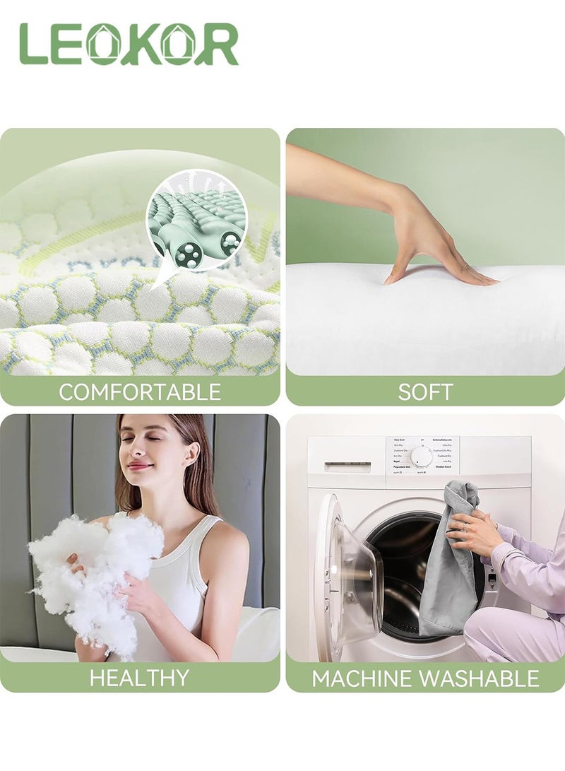 Maternity Pillows, Pregnancy Body Pillow Support for Back, Legs, Belly, HIPS of Pregnant Women, Maternity Pillow with Detachable and Adjustable Pillow Cover