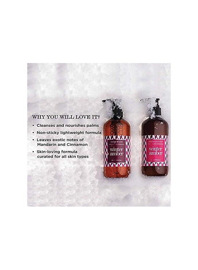Kimirica Winter Amber Hand wash and Hand Lotion Combo Pack - Image 2