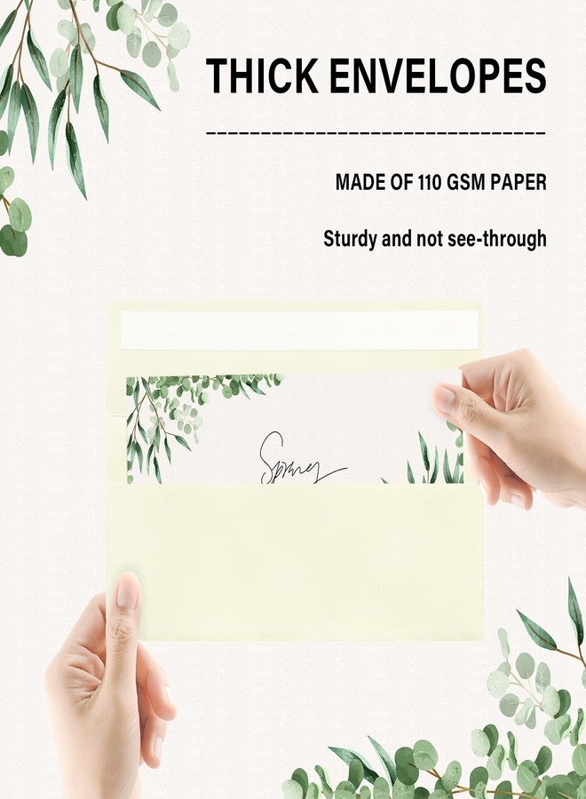 QIKSION 50 Pack #10 Business Envelopes, Self Seal Standard Ivory Envelopes for Secure Business & Legal Mailing, Office, Checks, Letter, Invoices, 4 1/8 x 9 1/2 Inches - Image 3