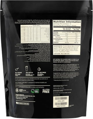 Gold Standard Whey Protein Powder Vanilla Ice Cream 1lb - view 2