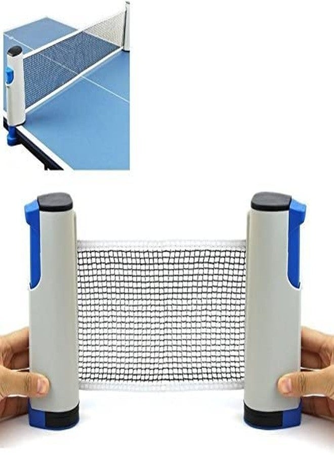 Rioff® Table Tennis Net Adjustable Table Tennis Net with Push Clamps - Image 1