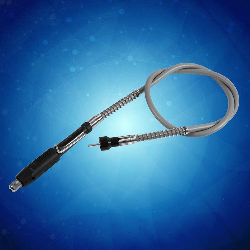Fdit Universal Flexible Flex Shaft Extension Cord Flexible Shaft for Rotary Grinder Tool M8 Keyless Chuck Clamping Dia. 3.2mm - Image 4