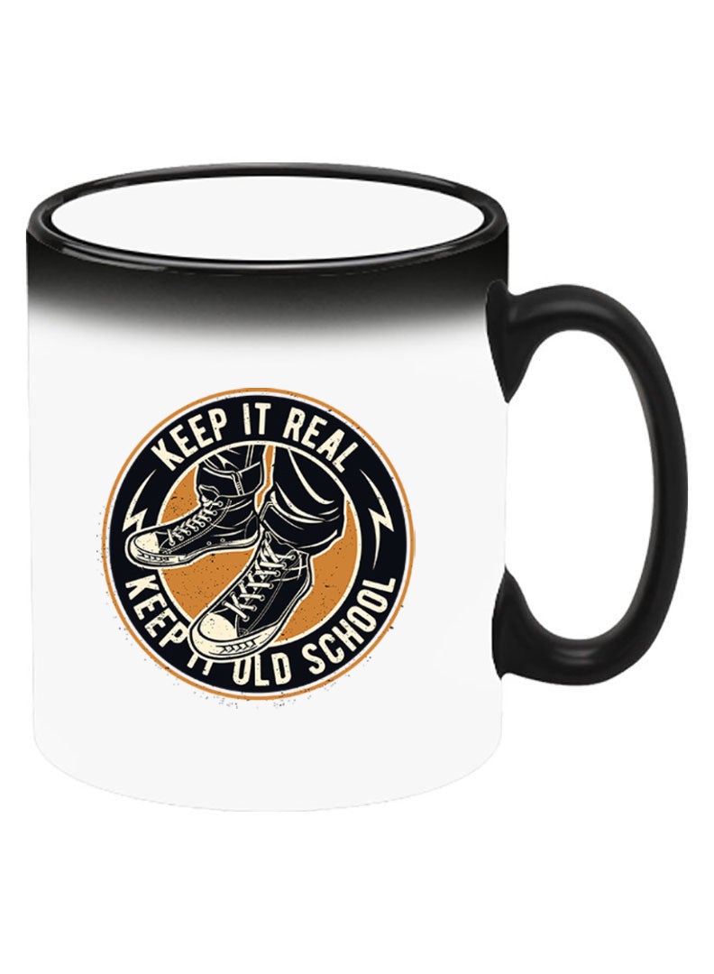 Theodor Color Changing Heat Sensitive Ceramic Mug, Image Revealed When HOT Liquid is Added! Old school - Image 2