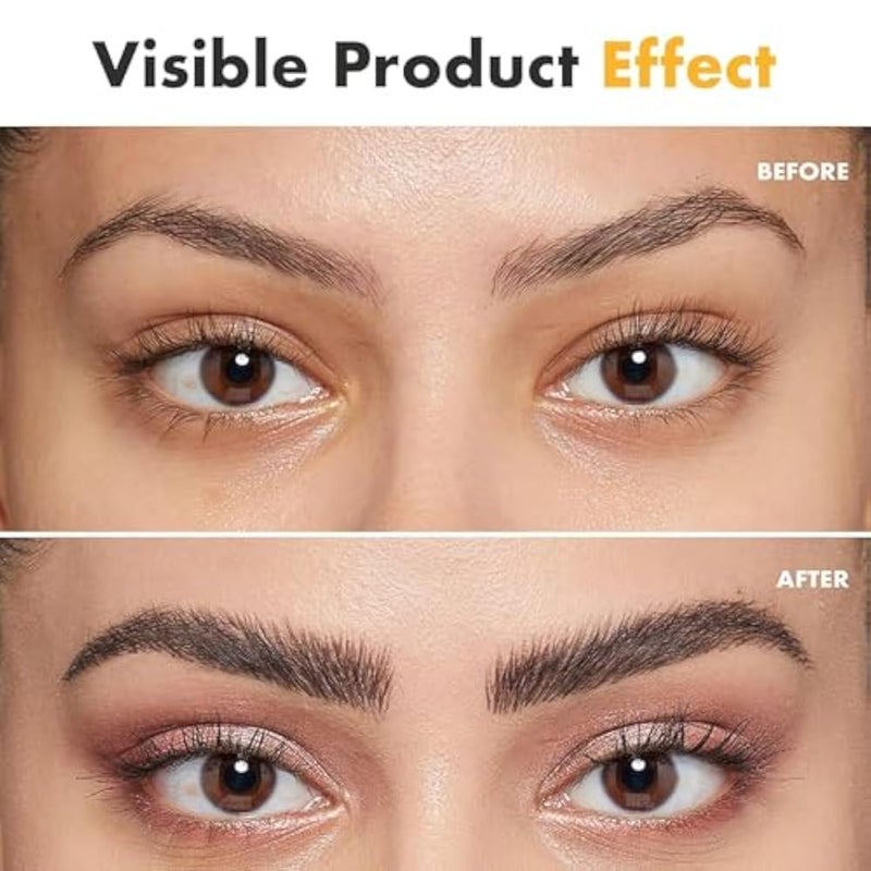 Waterproof eyebrow gel + concealer, 2-in-1 makeup kit, long-lasting eyebrow makeup, shade 101 - Image 4