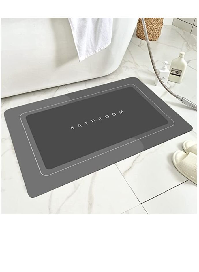 Hi homey Super absorbent soft non-slip quick drying floor Bath Tub Mat - Image 2