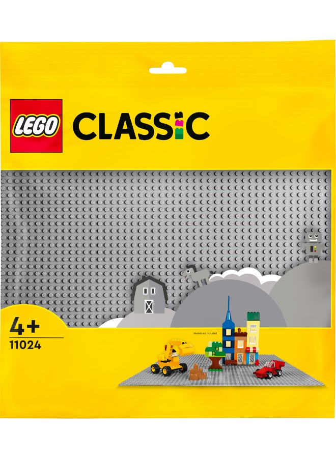 LEGO لوحة قاعدة رمادية