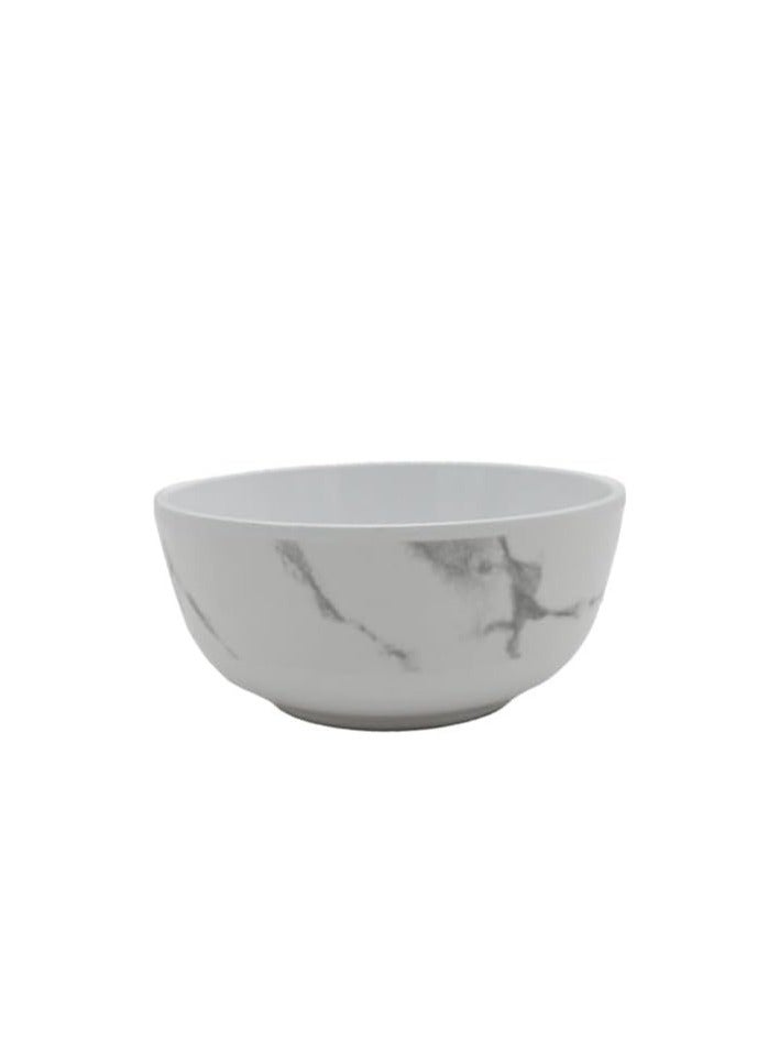 AKDC Melamine Bowl White/Grey-3.5 Inch - Image 1