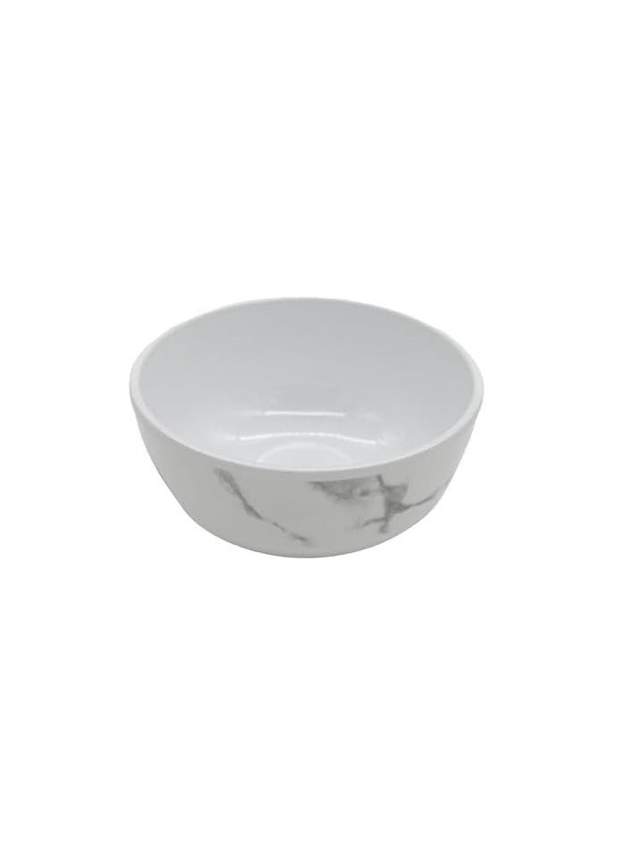 AKDC Melamine Bowl White/Grey-3.5 Inch - Image 2