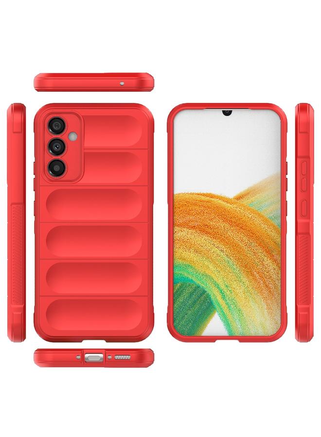 S-TOP Case For Samsung Galaxy A34 5G Magic Shield TPU + Flannel Phone Case - Image 3