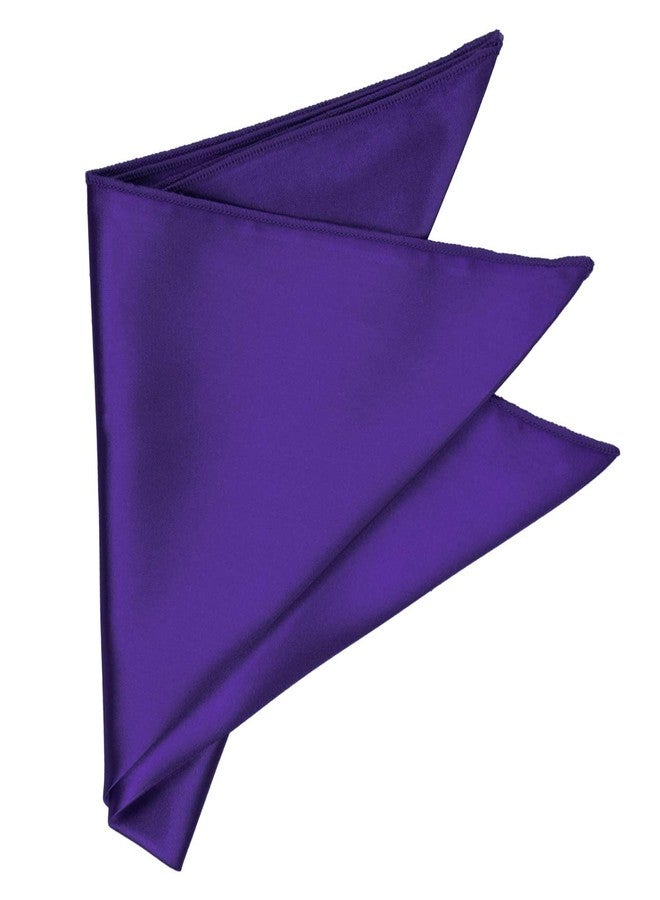 tiemart منديل جيب بلون بنفسجي جمشتي سادة من تيمارت - Image 3