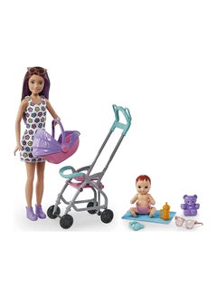 Barbie Barbie® Skipper™ Babysitters Inc.™ Doll And Playset - Stroller Skipper  - Image 1